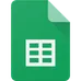 Export to Google Sheets logo